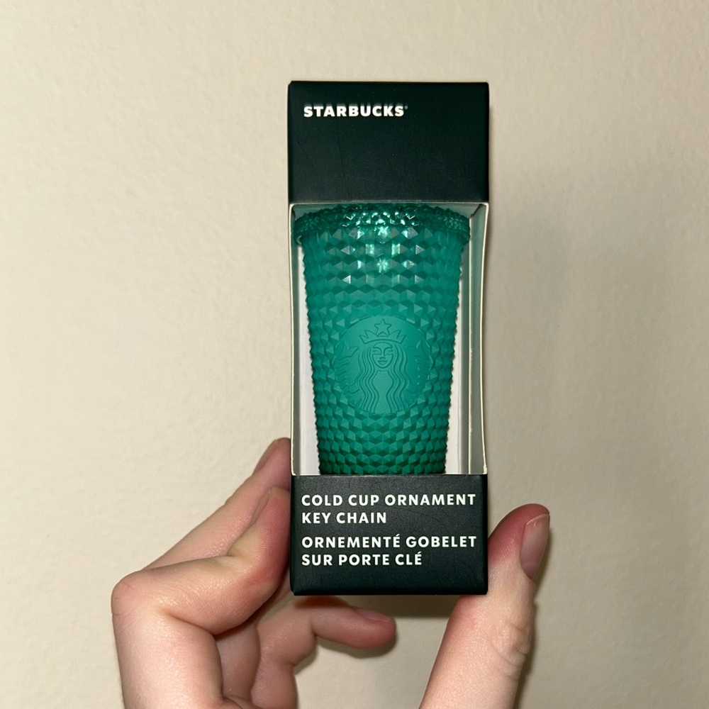 Starbucks 2022 Cold Cup Ornament Key Chain